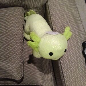 Build a Bear Halloween Green Glow Axolotl